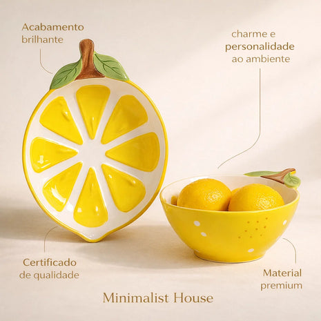 Bowl de Cerâmica - Frutas