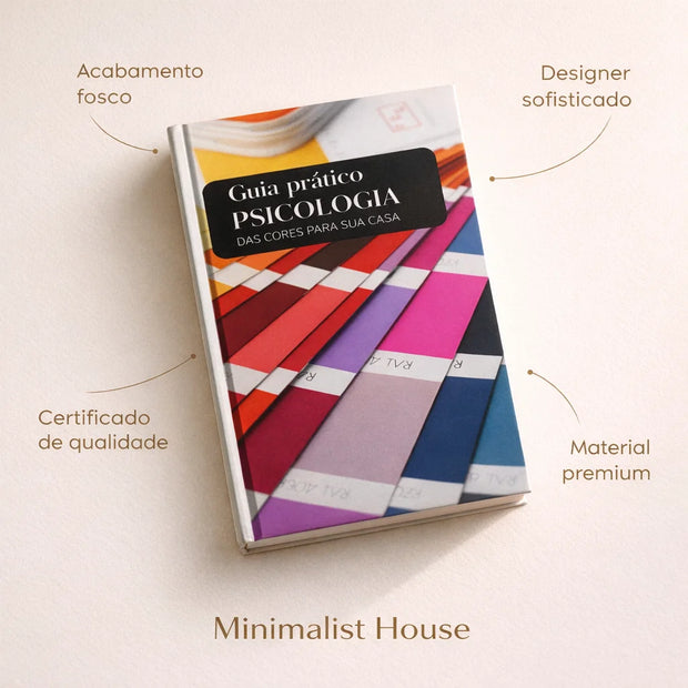 Psicologia das Cores Para Sua Casa - E-book Guia Prático
