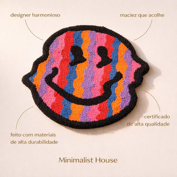 SMILE - Tapete de pelúcia