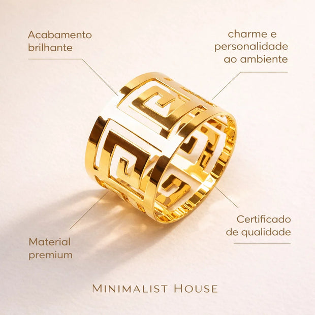 Anel para guardanapo - GRÉCIA