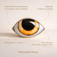 Adorno de cerâmica - The Eyes