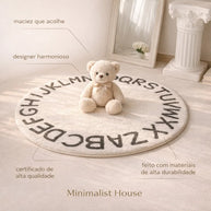 Tapete Letrinhas - HOMEBABY