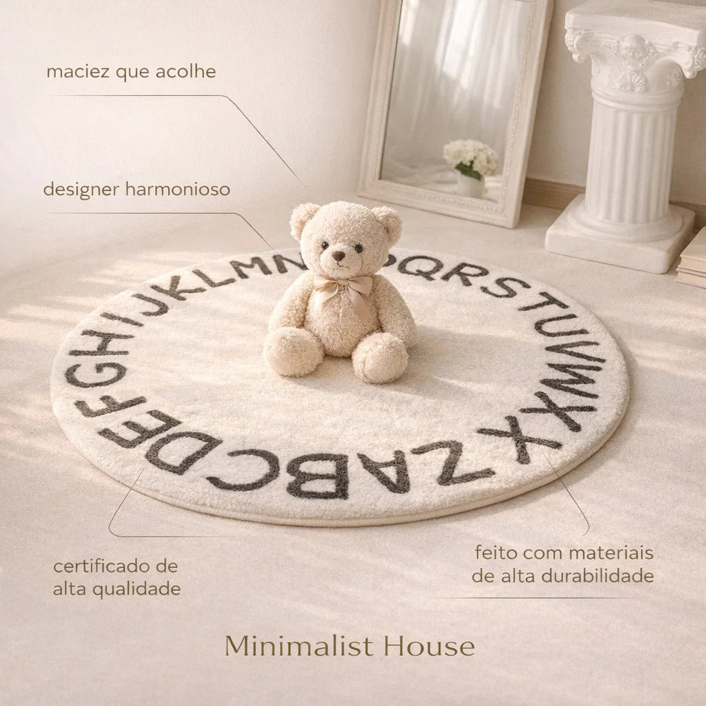 Tapete Letrinhas - HOMEBABY