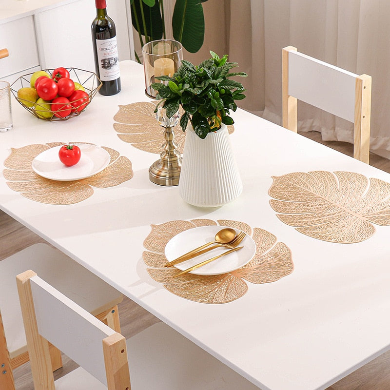 Folha Dourada Para Mesa Posta - Minimalist House LTDA