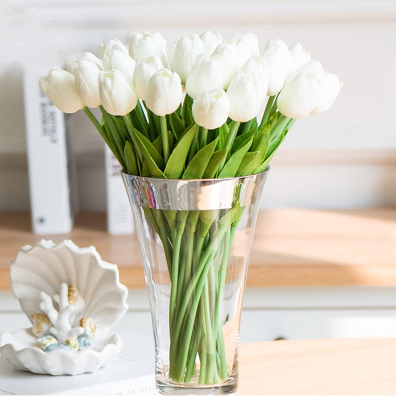 Buquês de Tulipas - Flores Artificiais - Minimalist House LTDA