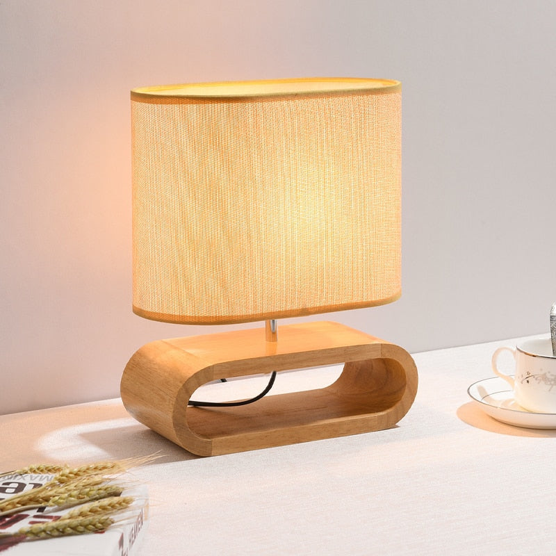 Abajur Wood Madeira - Minimalist House LTDA