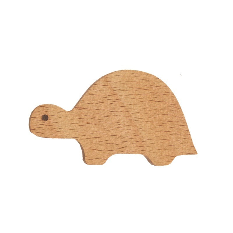 Puxador Gancho de madeira - ANIMAL - Minimalist House LTDA
