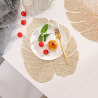 Folha Dourada Para Mesa Posta - Minimalist House LTDA