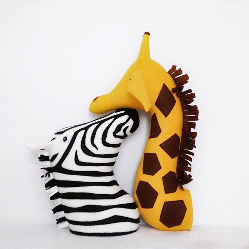 Zebra e Girafa de parede - CARTOON - Minimalist House LTDA