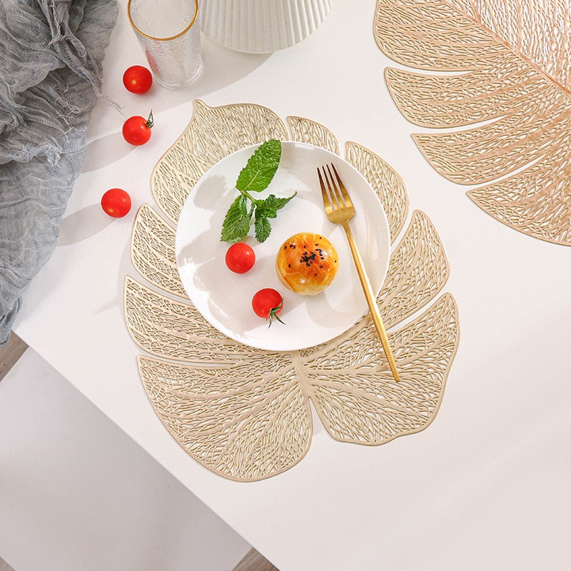 Folha Dourada Para Mesa Posta - Minimalist House LTDA