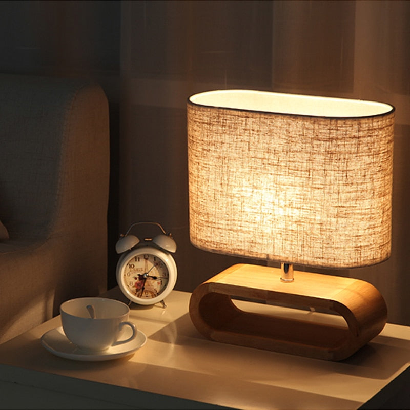 Abajur Wood Madeira - Minimalist House LTDA