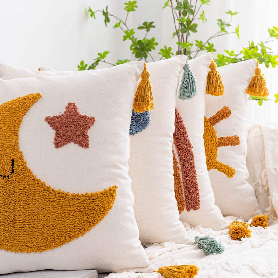 Capa de almofada - Bohemia Rainbow kids - Minimalist House LTDA