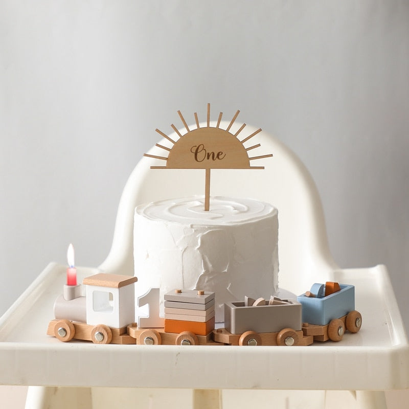 Kit de madeira - TRENZINHO - Minimalist House LTDA