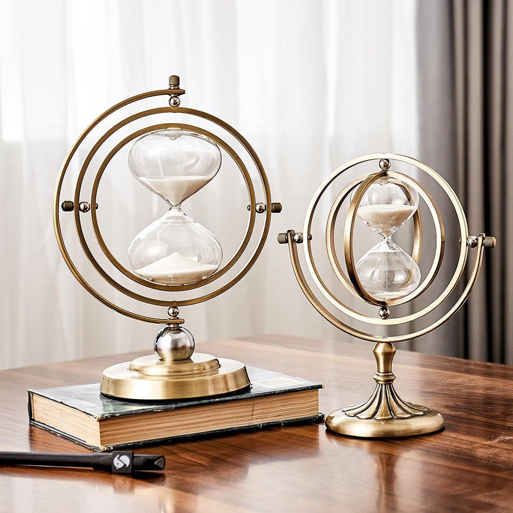 Ampulheta com temporizador - Decoração escritório - Minimalist House LTDA