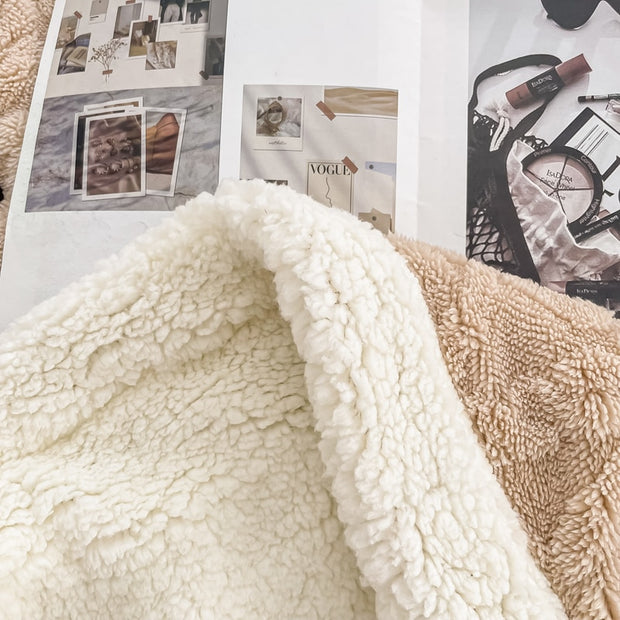 Manta de lã Fleece - Super Macia - Minimalist House LTDA