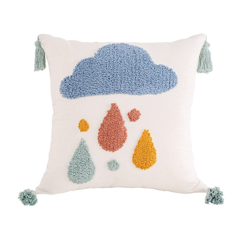 Capa de almofada - Bohemia Rainbow kids - Minimalist House LTDA