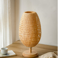 Bamboo Lamp - Abajur Tecelagem De Bambu Lâmpada Criativa - Minimalist House LTDA