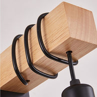 Arandela Retrô wood - Minimalist House LTDA