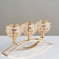 Castiçal Deluxe Dourado - Minimalist House LTDA