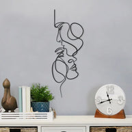 Arte de parede em metal - LOVE - Minimalist House LTDA