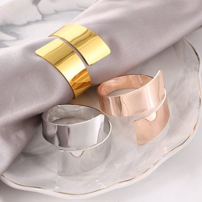 Anel para guardanapo - GOLD 6pcs - Minimalist House LTDA