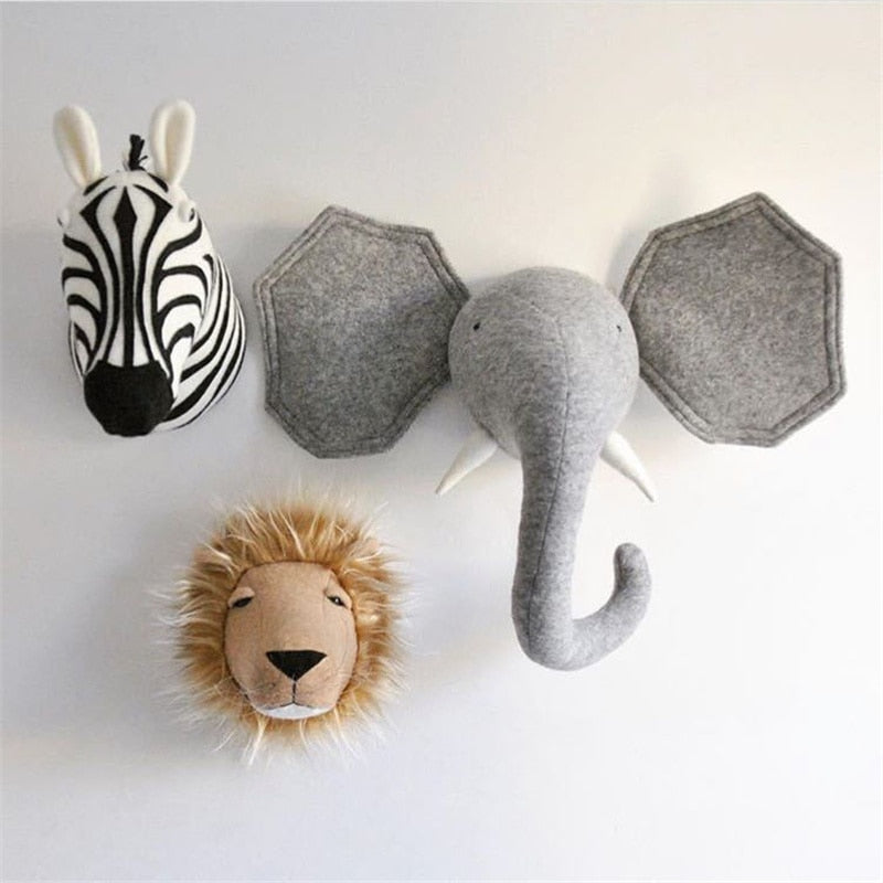 Zebra e Girafa de parede - CARTOON - Minimalist House LTDA