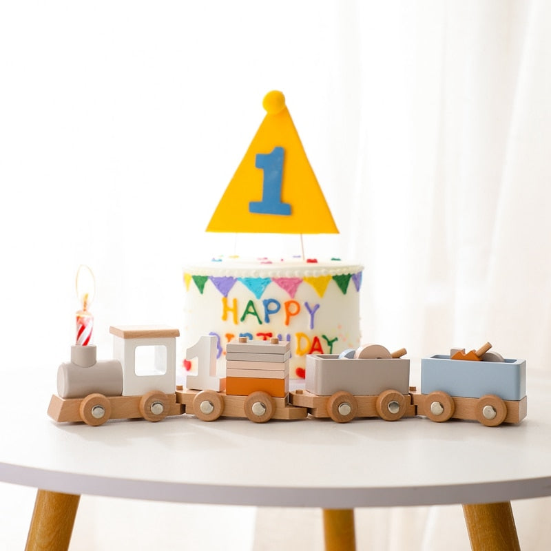 Kit de madeira - TRENZINHO - Minimalist House LTDA