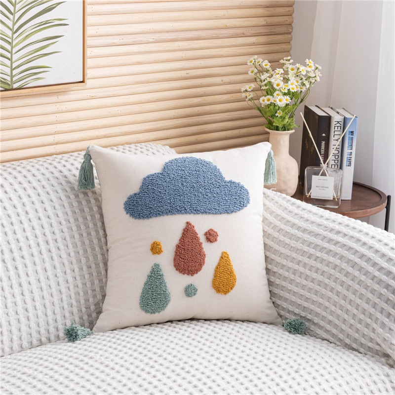 Capa de almofada - Bohemia Rainbow kids - Minimalist House LTDA