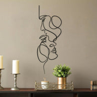 Arte de parede em metal - LOVE - Minimalist House LTDA