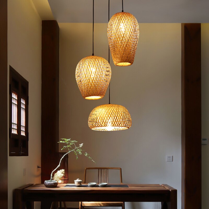 Indonésia - Pendente natural bambu - Minimalist House LTDA