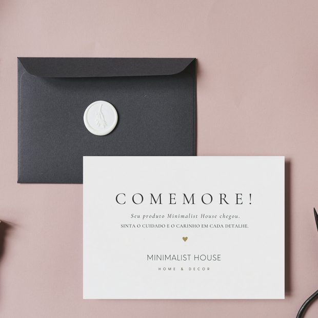 Cartão presente Minimalist House - Minimalist House LTDA