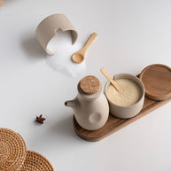 Conjunto de cerâmica estilo cozinha Oriental - ZEN - Minimalist House LTDA