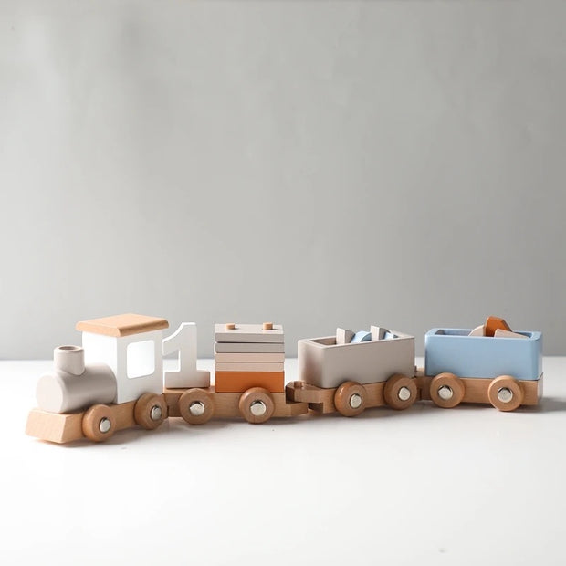 Kit de madeira - TRENZINHO - Minimalist House LTDA