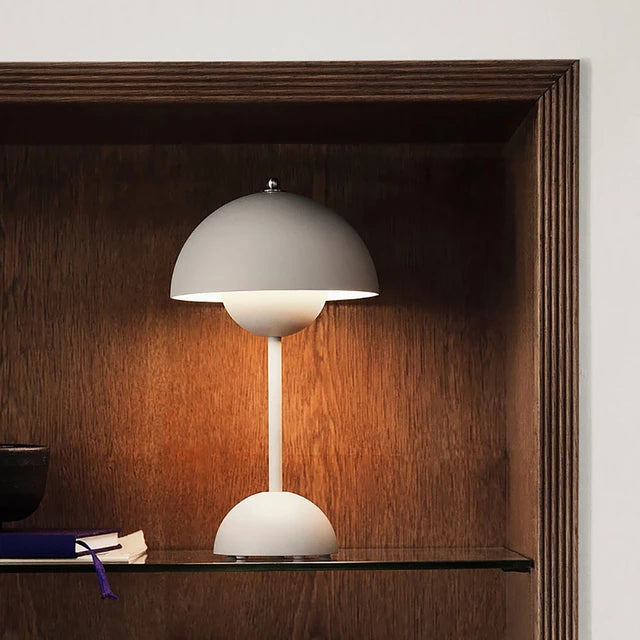 Cogumelo - Lâmpada minimalista Com Touch - Minimalist House LTDA