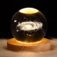 Globo de Cristal Planetário USB - GALAXY - Minimalist House LTDA