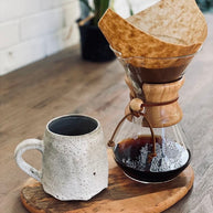 Bule Oriental de vidro de café filtro de aço inoxidável - 400/800ml - Minimalist House LTDA