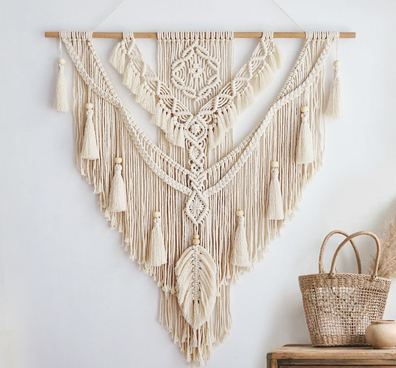 Macramê de parede - Bohemian - Minimalist House LTDA