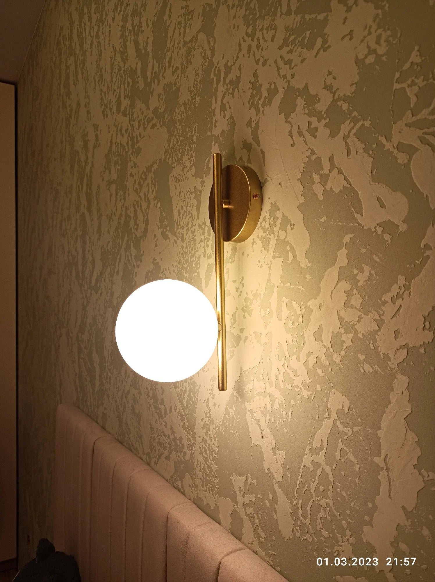 Arandela GOLD - Minimalist House LTDA