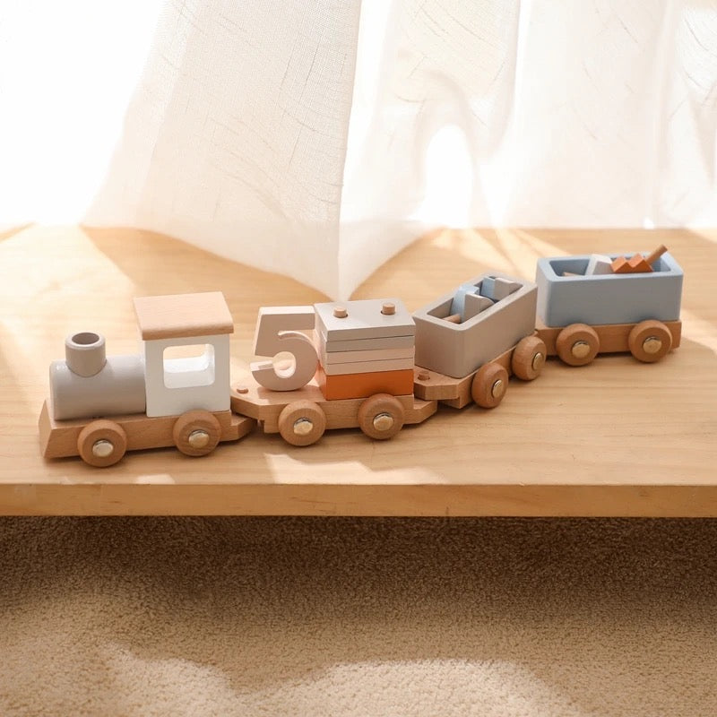 Kit de madeira - TRENZINHO - Minimalist House LTDA