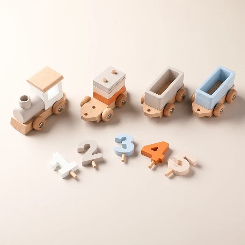 Kit de madeira - TRENZINHO - Minimalist House LTDA