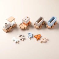 Kit de madeira - TRENZINHO - Minimalist House LTDA